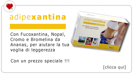 adipexantina con estratto di alga wakame, fucoxantina